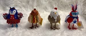 4PCS Sun Squad 2025 4th July Featherly Friends Target Bird-Franky Sprinkles Hero